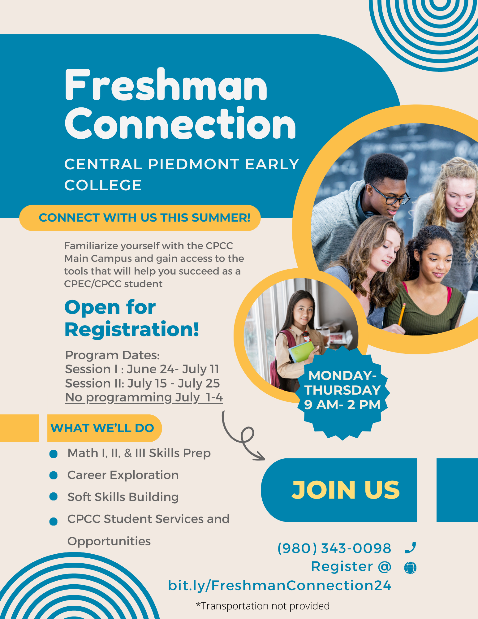  Freshman Connection Flyer